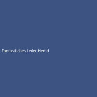 Fantastisches Leder-Hemd