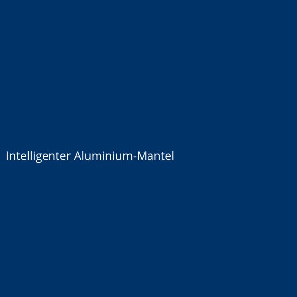 Intelligenter Aluminium-Mantel
