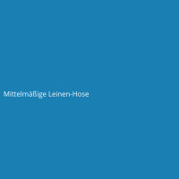 Mittelmäßige Leinen-Hose